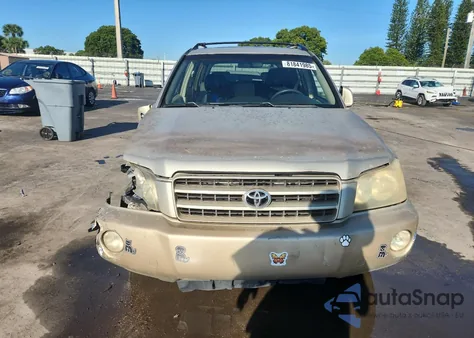 2002 Toyota Highlander Limited from USA, damaged, VIN JTEGF21A420036191